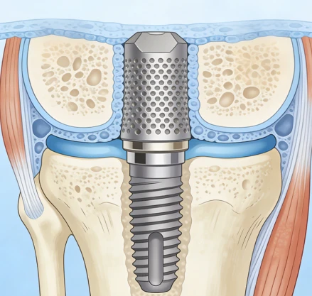 Are titanium alloys safe for bone implants?