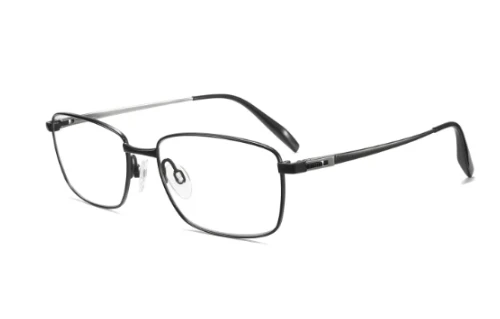  Skin-friendly and hypoallergenic: Titanium metal eyeglass frames